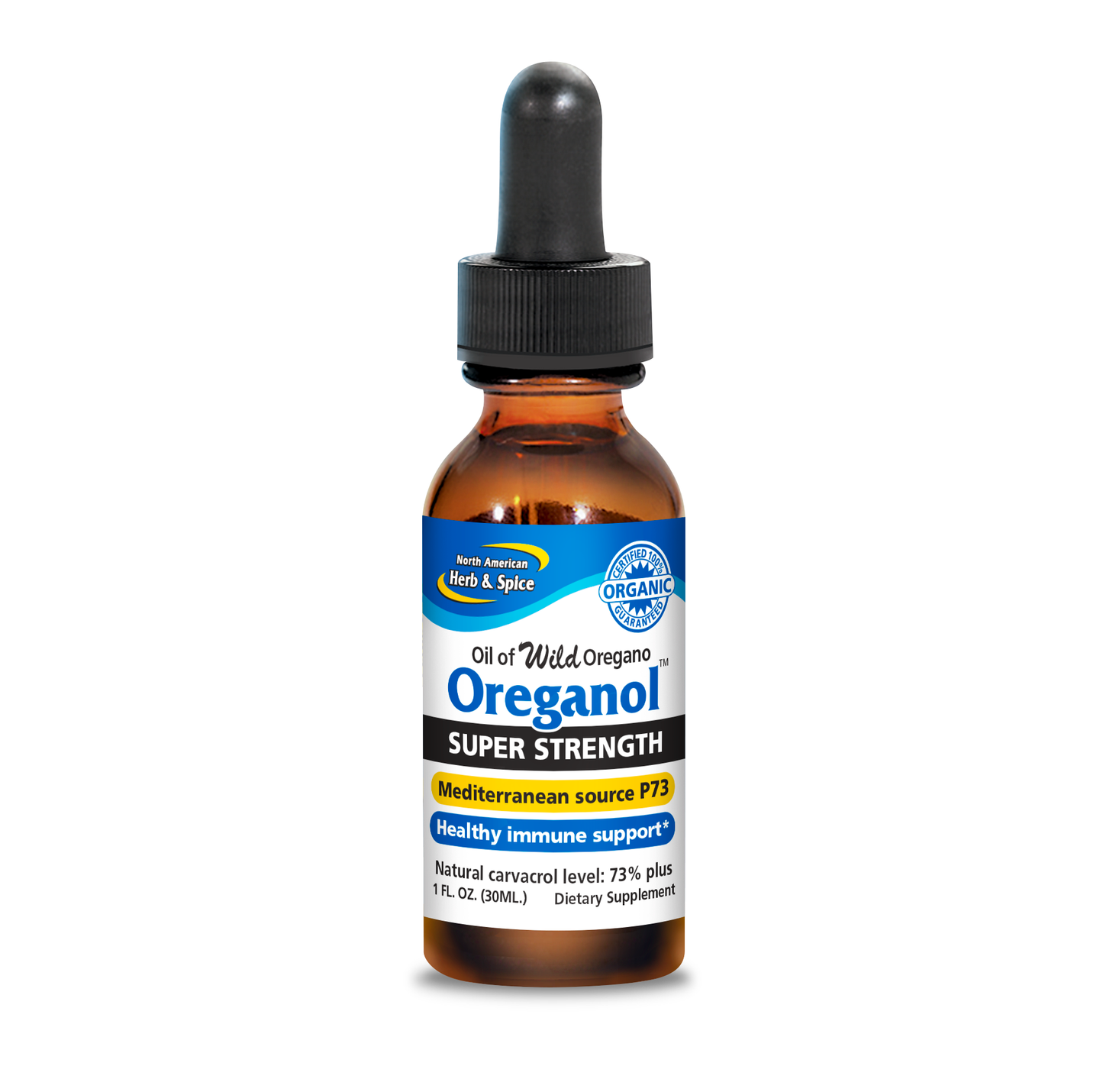 North American Herb & Spice Super Strength Oreganol P73 1 fl oz