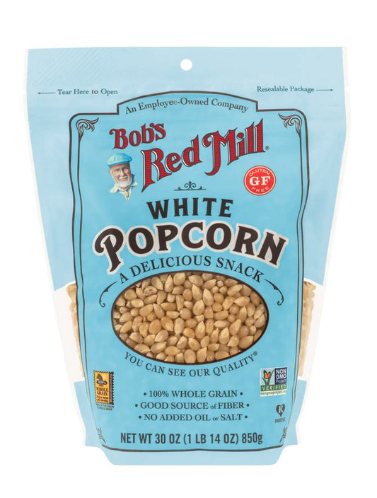 Bob's Red Mill Whole Grain White Popcorn