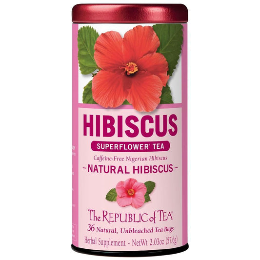 The Republic of Tea Hibiscus SuperFlower Tea