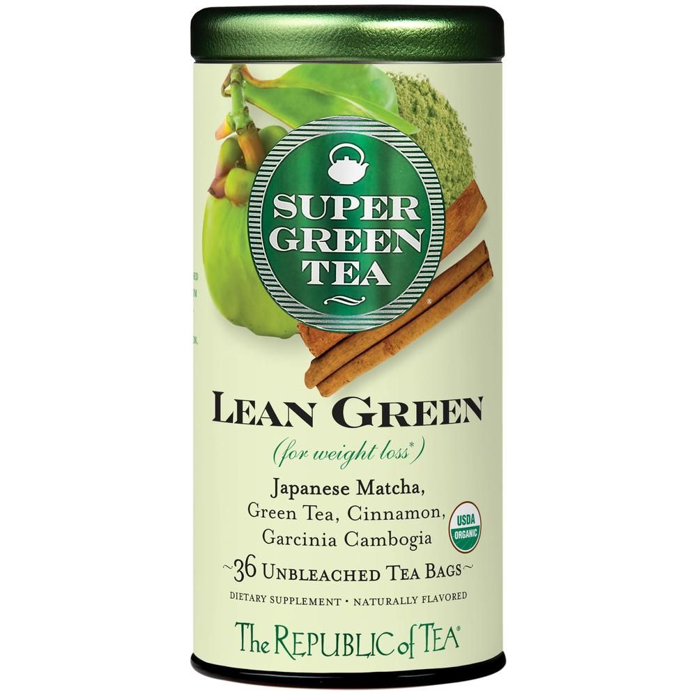 The Republic of Tea Lean Green Super Green Tea