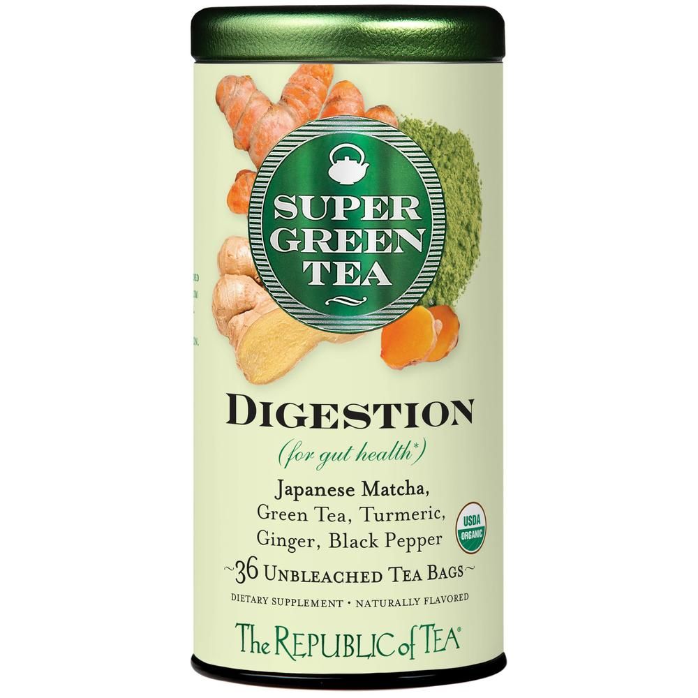 The Republic of Tea Super Green Digestion Tea