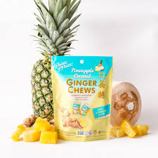 Pineapple Coconut Ginger Chews