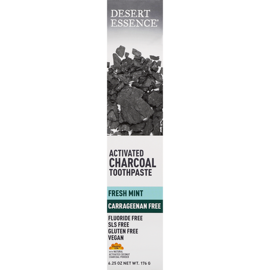 Activated Charcoal Toothpaste Fresh Mint
