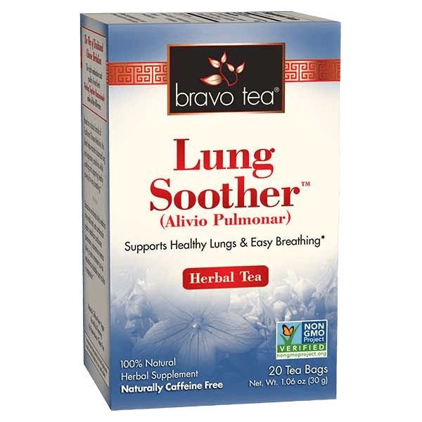 Bravo Tea Lung Soother herbal tea 20 tea bags