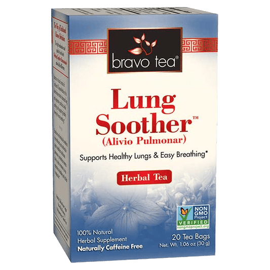 Bravo Tea Lung Soother herbal tea 20 tea bags