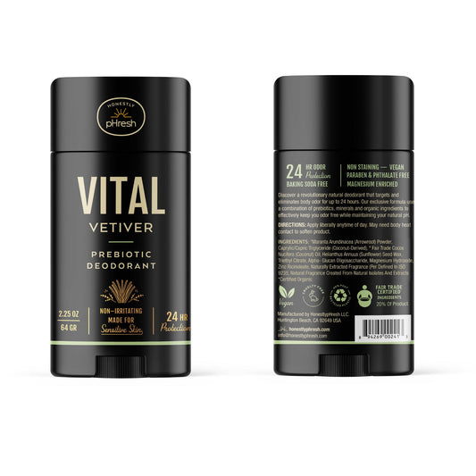 Honestly pHresh Vital Vetiver Aluminum Free Deodorant Stick